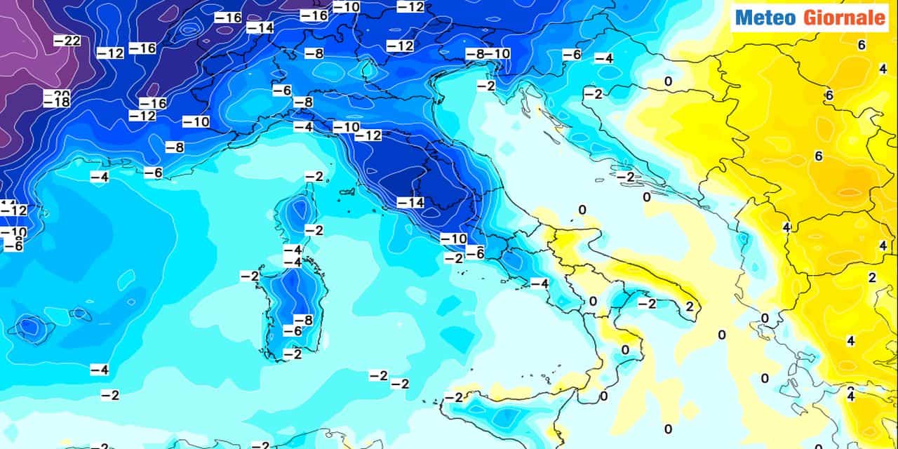Clima più autunnale con oltre 10 gradi in meno