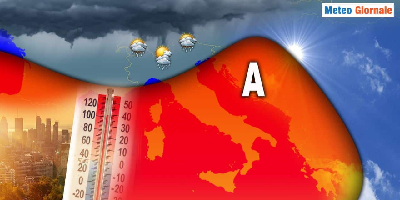 Arriva qualche pioggia solo al Nord