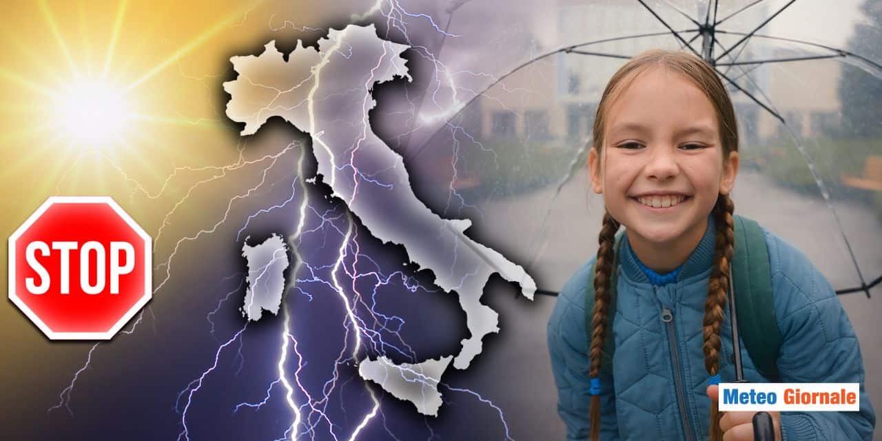 week end maltempo meteo 2109