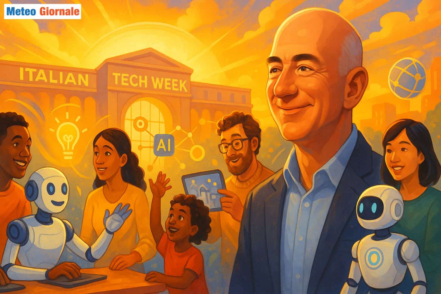 Jeff Bezos e l’intelligenza artificiale: la bolla che potrebbe arricchirci tutti