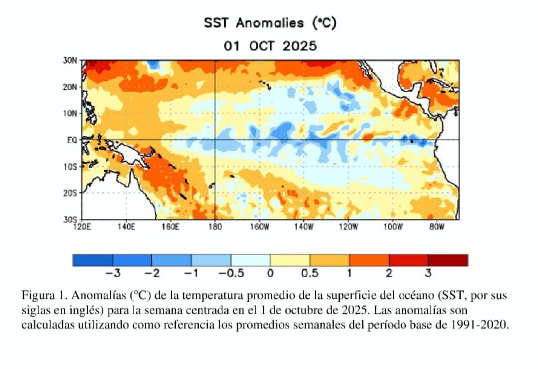 La Niña ottobre 2025