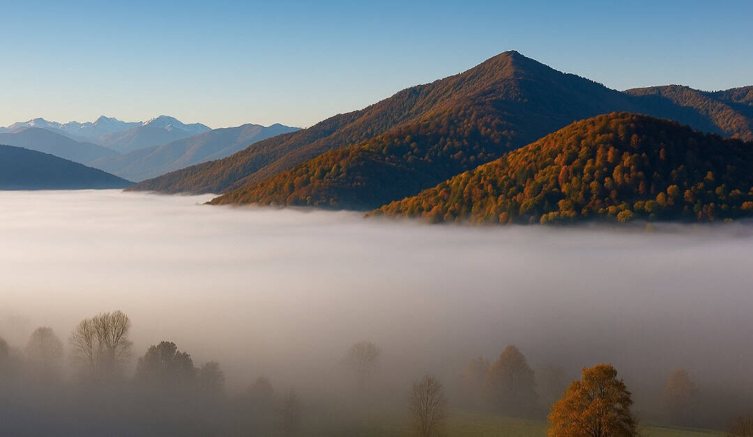 Nebbie Valpadana weekend 