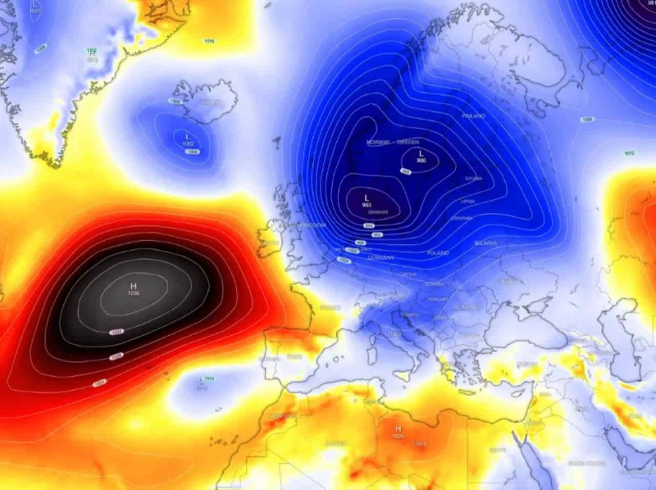 Ondate di freddo Europa 