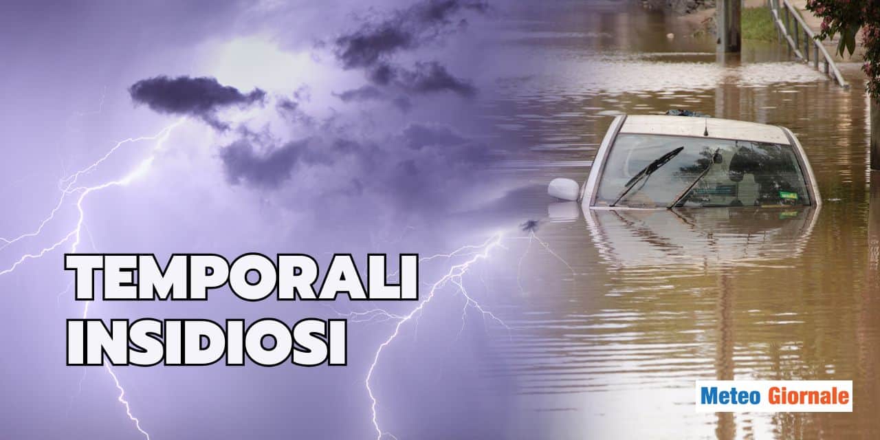 TEMPORALI intensi violenti meteo 1010