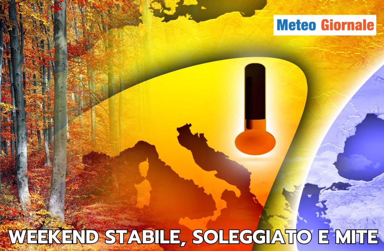 Weekend con Ottobrata: ecco le temperature attese prima di una svolta meteo