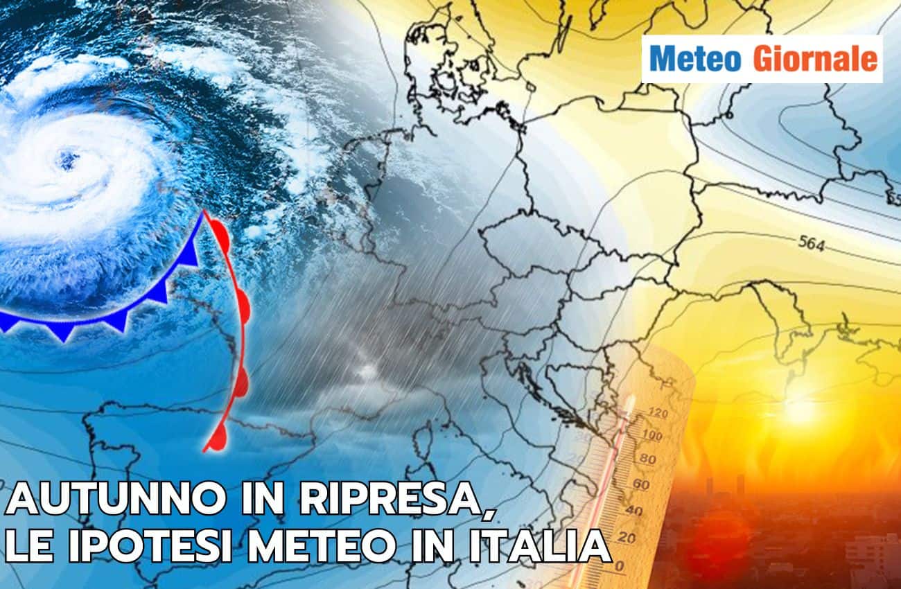Seconda parte di Ottobre forse più autunnale, ecco le ipotesi meteo in Italia