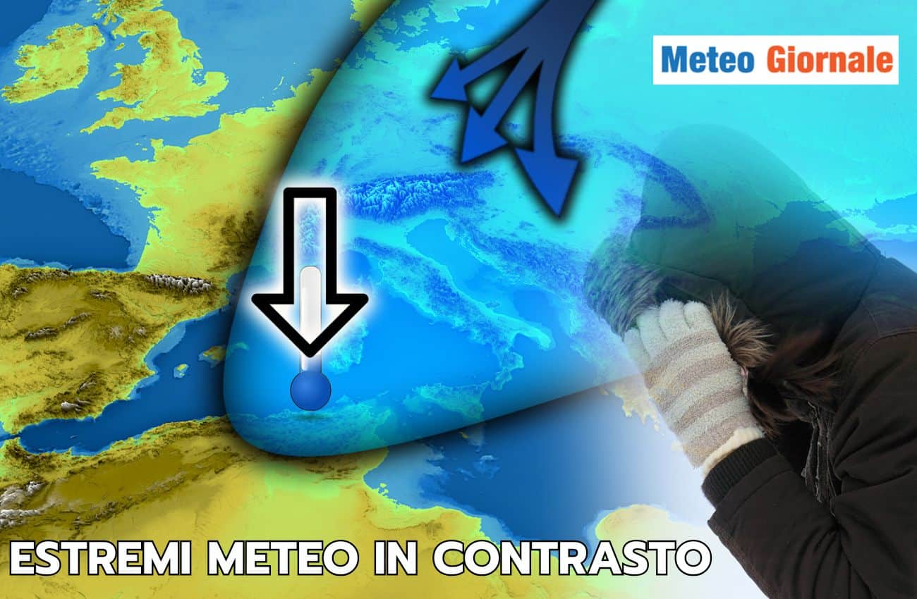 Ottobre mostra segnali sorprendenti, ecco gli estremi meteo che si contrapporranno
