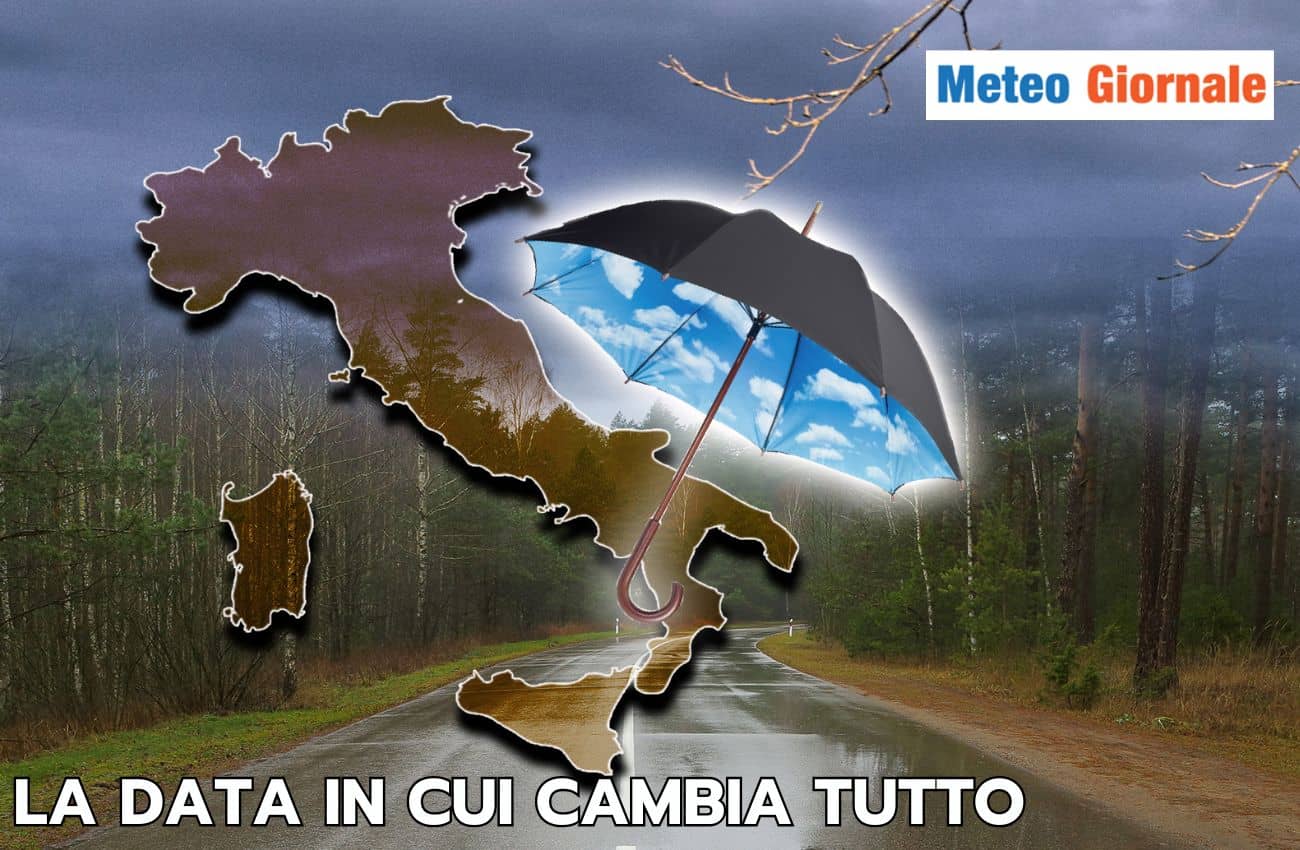 Arriva l’anticiclone ma il maltempo è già in agguato, ecco quando cambierà tutto