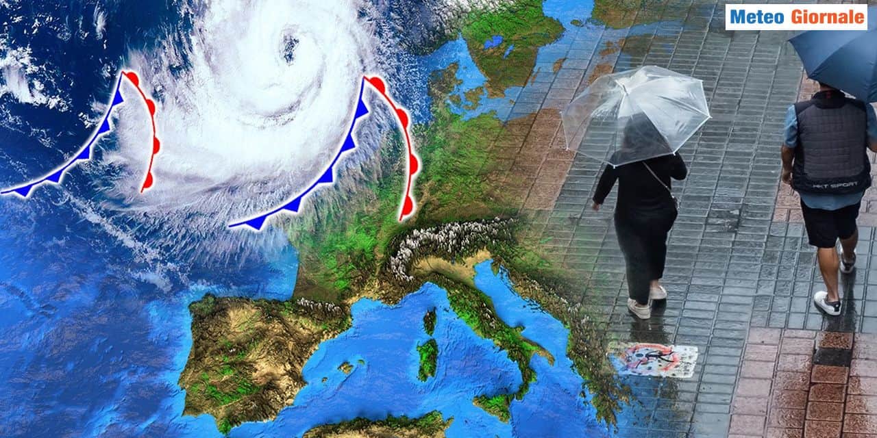 Ancora in scena il maltempo atlantico