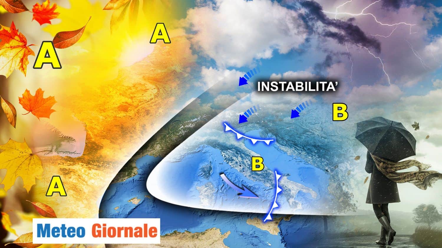 Il meteo per la seconda parte di Ottobre. Tante novità, anche fredde