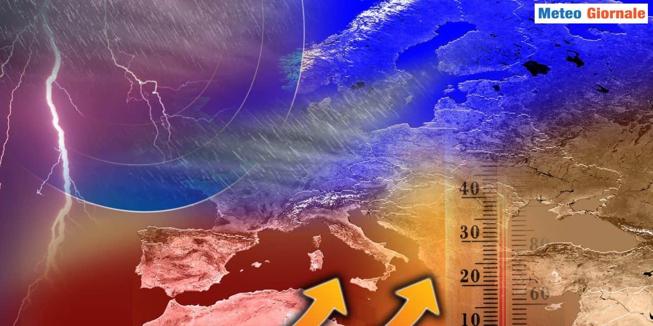 Temperature in aumento in settimana