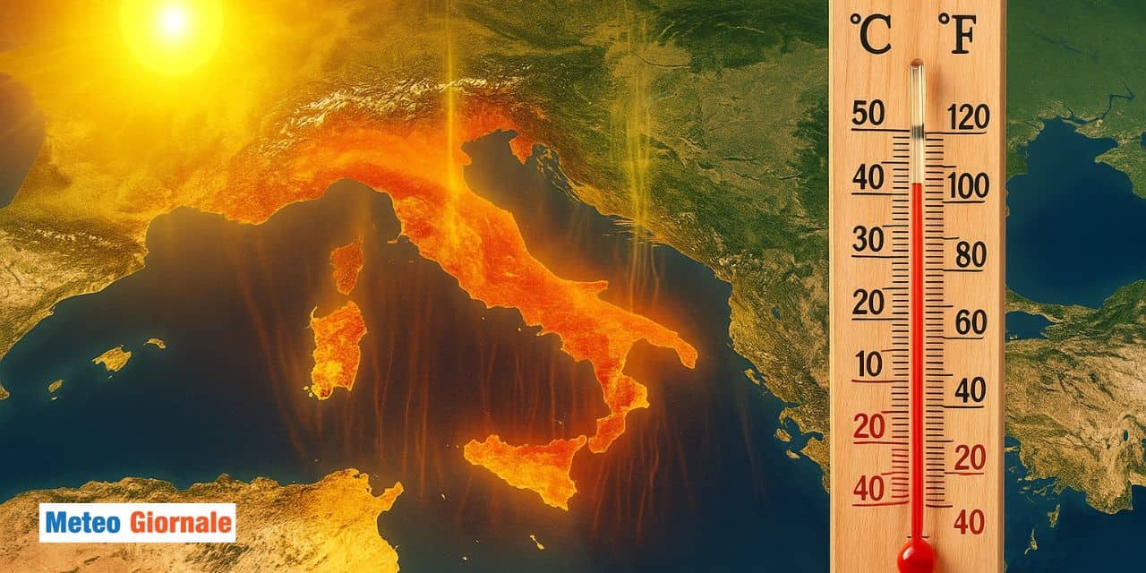 caldo africano ritorna 30 °C meteo 1610