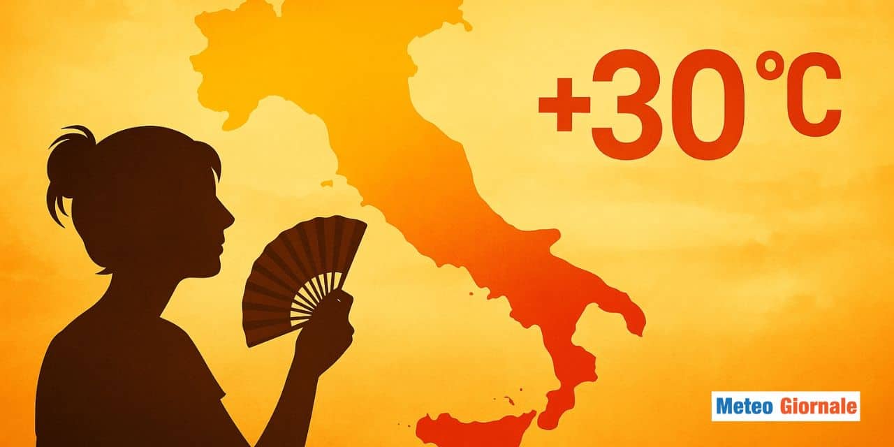 caldo italia 30 gradi meteo 1810