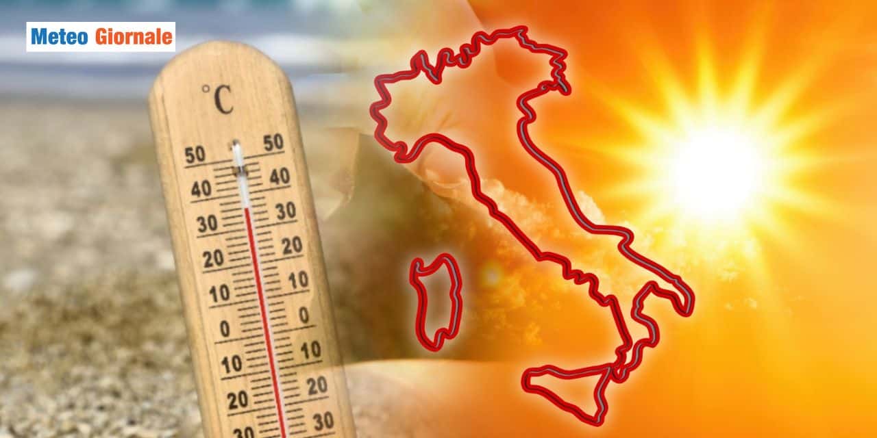 caldo weekend meteo 1710