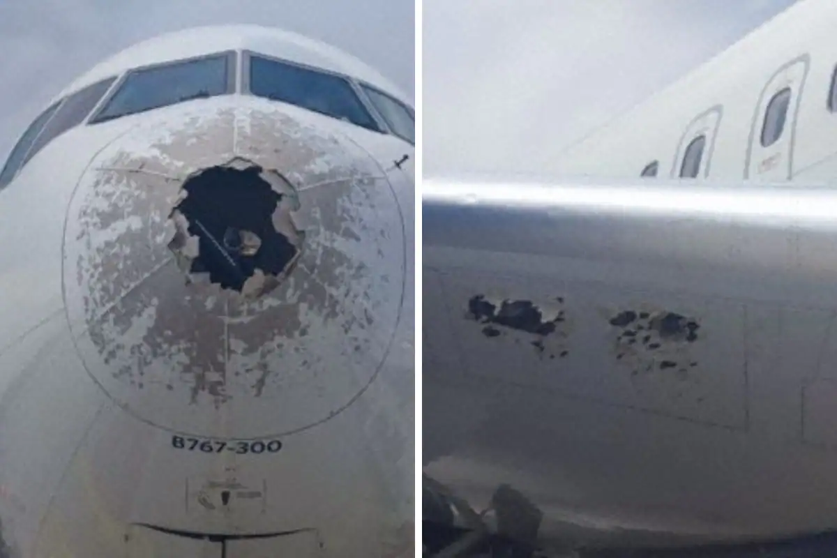 Volo Milano-New York colpito dalla grandine. Non doveva decollare