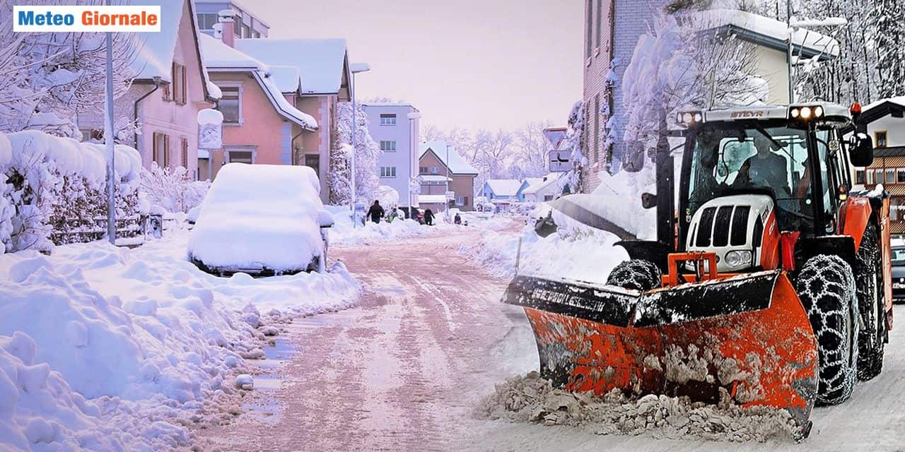Prime nevicate sale l'attesa