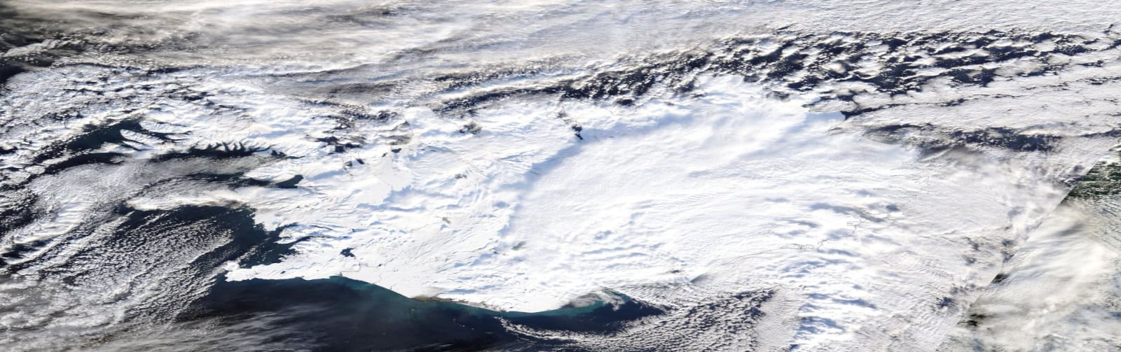Meteo: il mare caldo ha generato la grande nevicata su Reykjavík