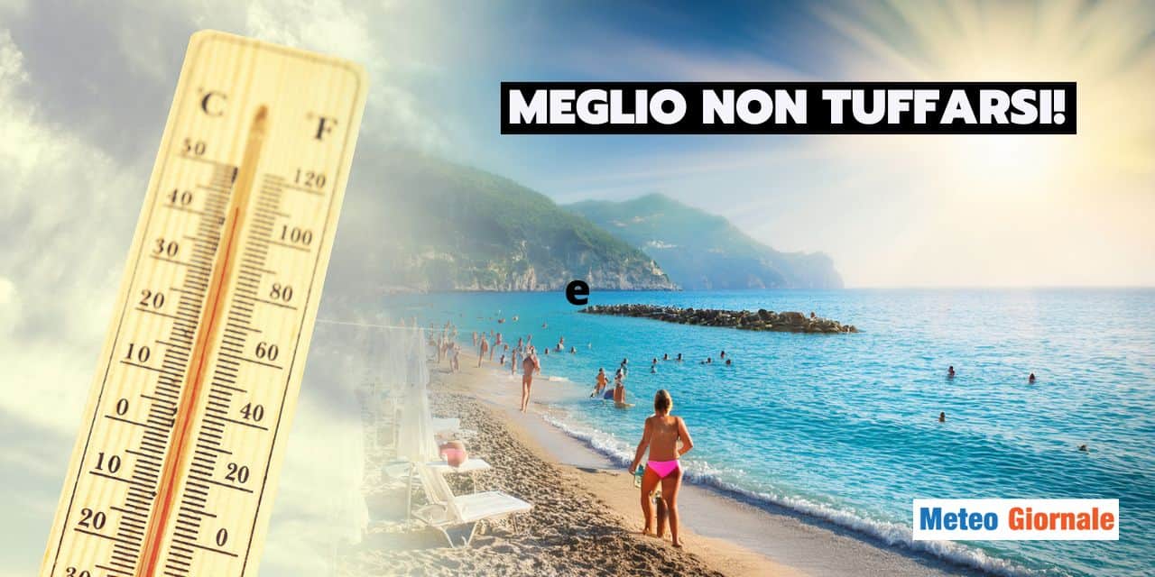 mare piu freddo caldo meteo 0910