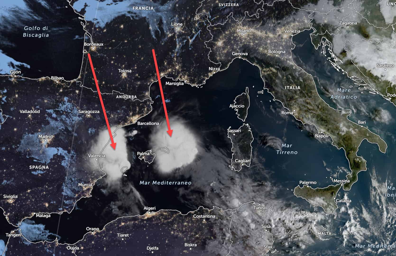 meteosat mediterraneo 12