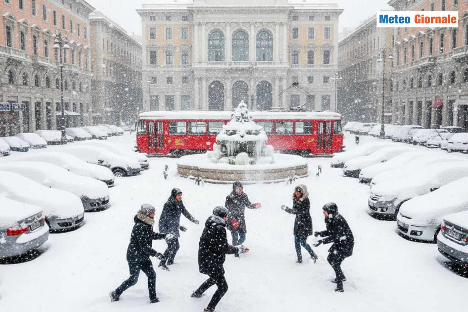 GENOVA sotto la NEVE: quando il mare incontra l’Inverno