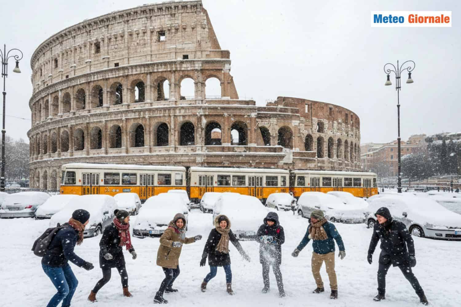 ROMA e la neve: perché batte MILANO