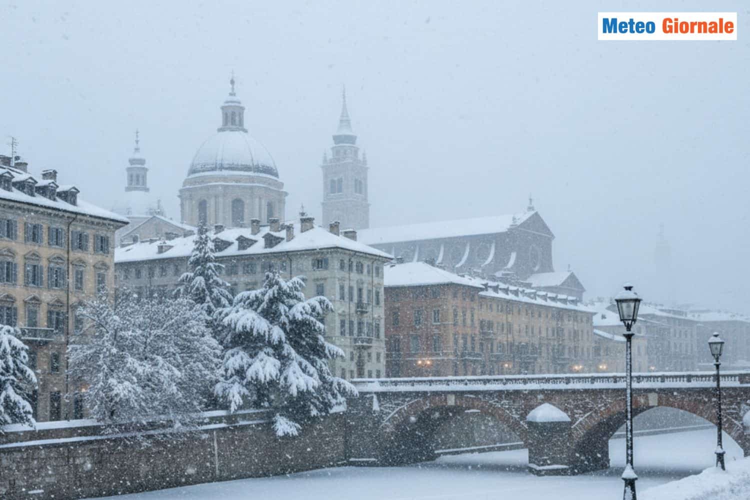 Neve insidiosa in Valle Padana e Nord Italia: ecco come, quando e le prime date