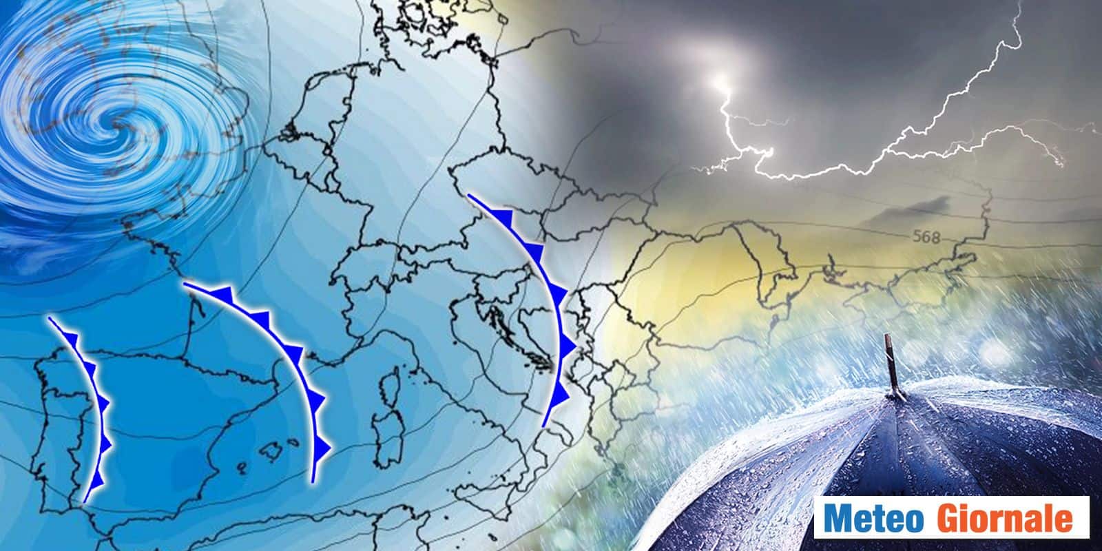 Meteo, CICLONI ad Halloween e Ognissanti : severo maltempo su queste Regioni