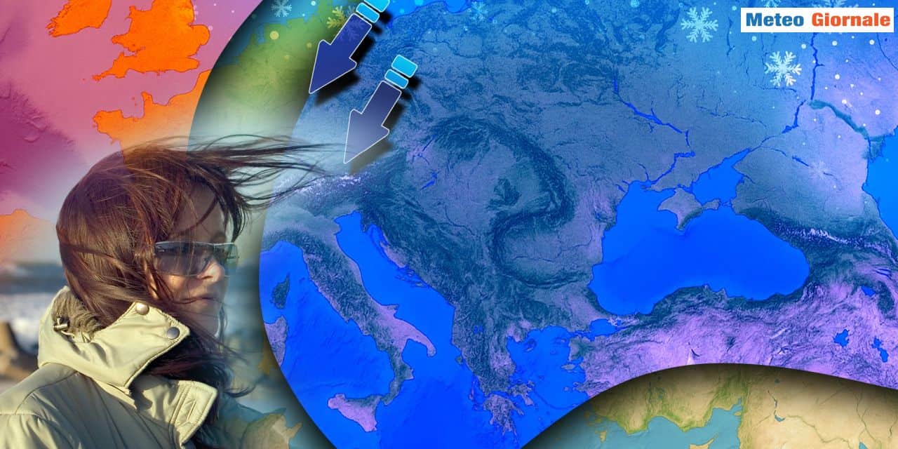 Freddo in arrivo da Martedì 14