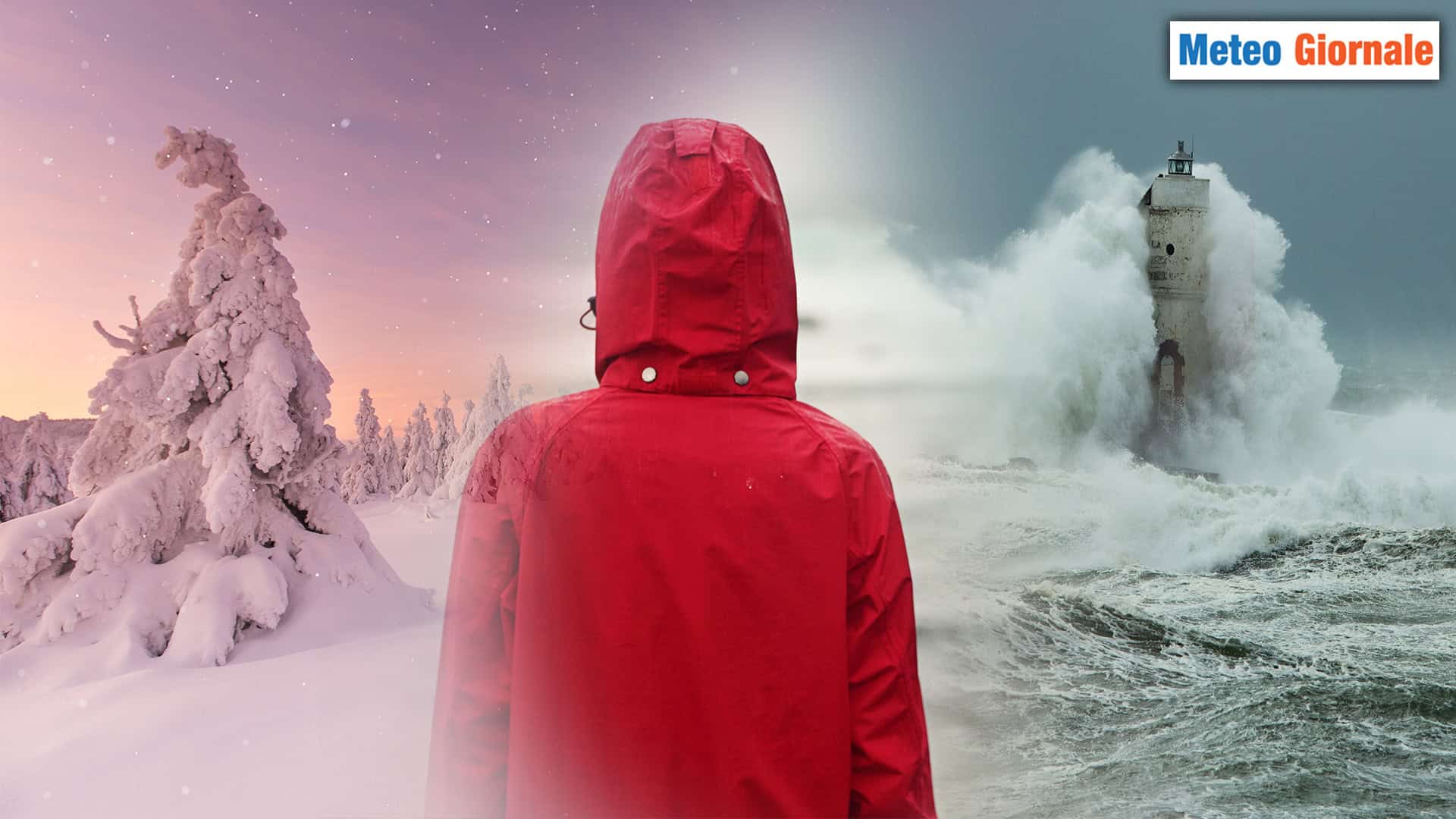Piogge, vento e neve: alcune regioni minacciate da un vortice