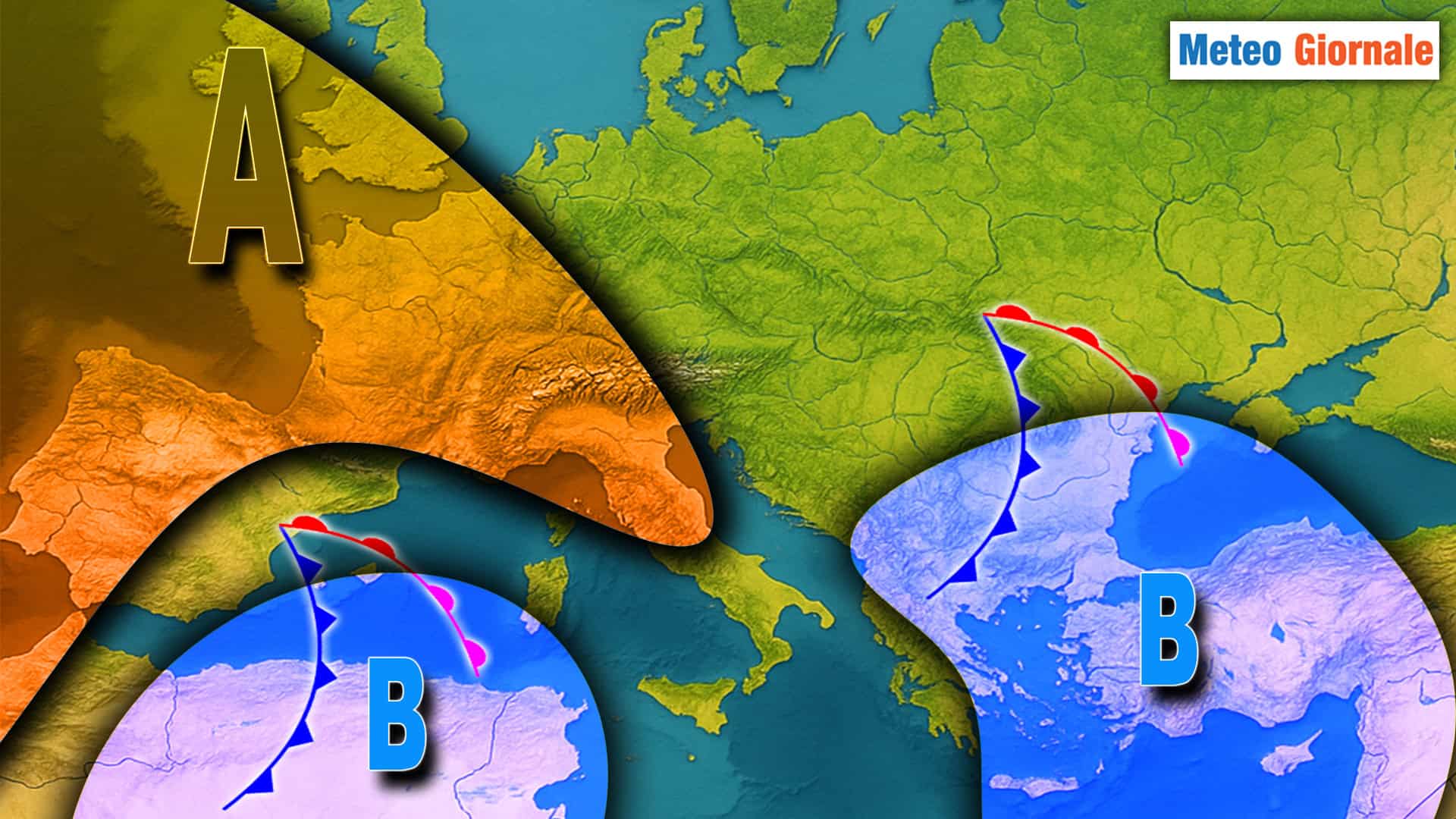 Meteo: Settimana tra Piogge, un po’ Sole e un nuovo Vortice