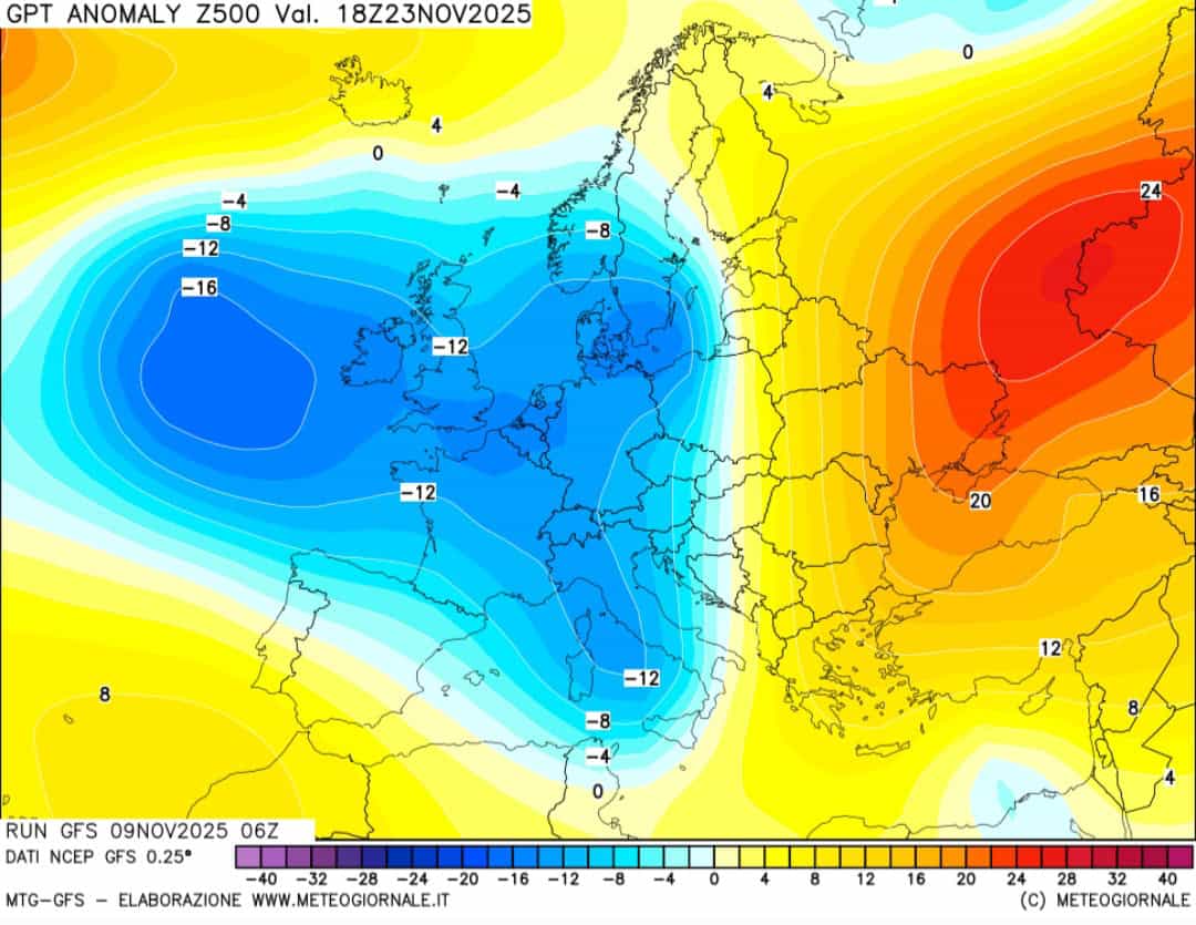 Irruzione fredda 23 novembre
