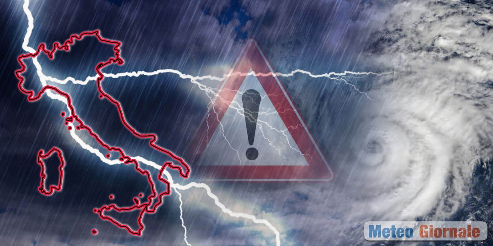 Meteo: inizia una settimana difficile, rischio nubifragi e alluvioni su alcuni settori