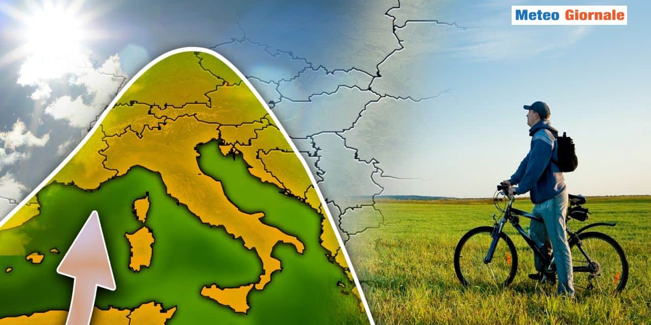 In settimana dominio dell'alta pressione