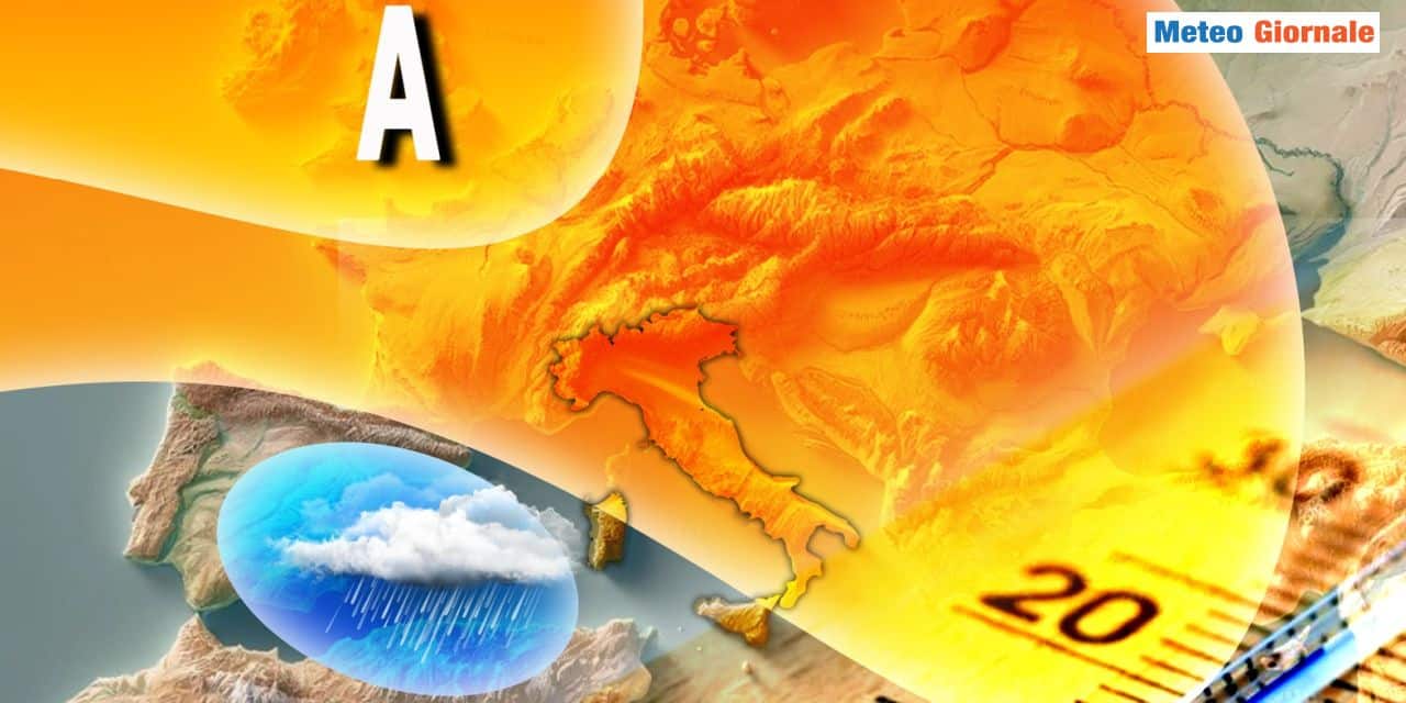 Tornano le piogge subito dopo metà settimana