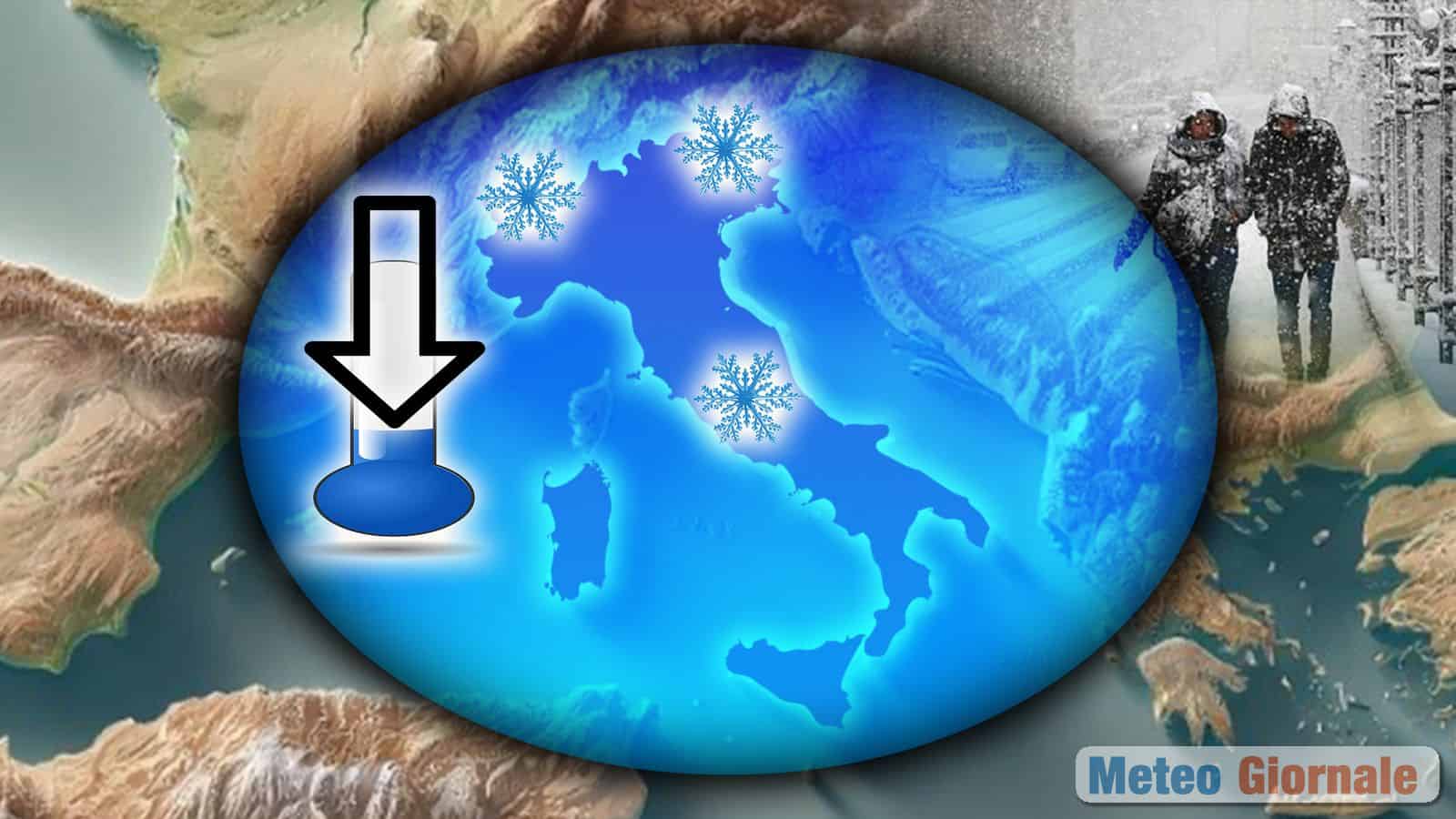 Un weekend invernale con tempo instabile ma anche sole, i dettagli