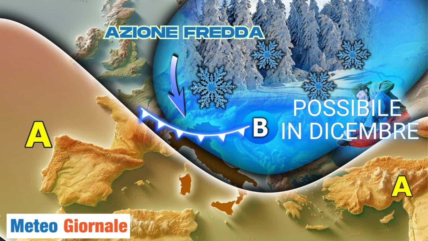 Ipotesi fredde in Dicembre: buone probabilità dai forecasts. Ecco da quando