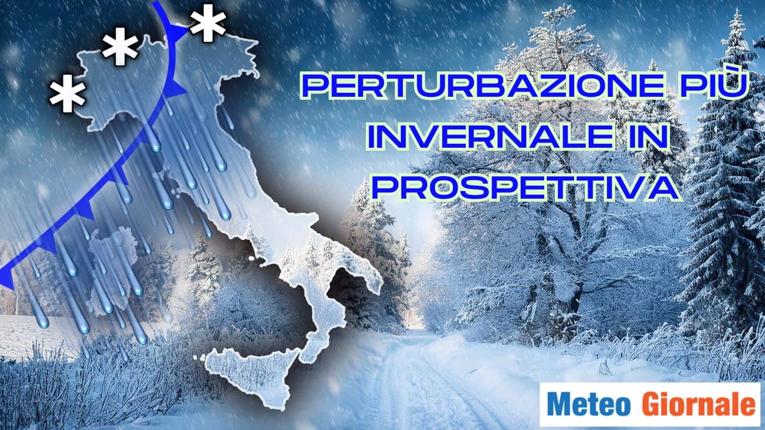 Prima ipotesi di neve medio-bassa in questo Novembre. Ecco quando e dove