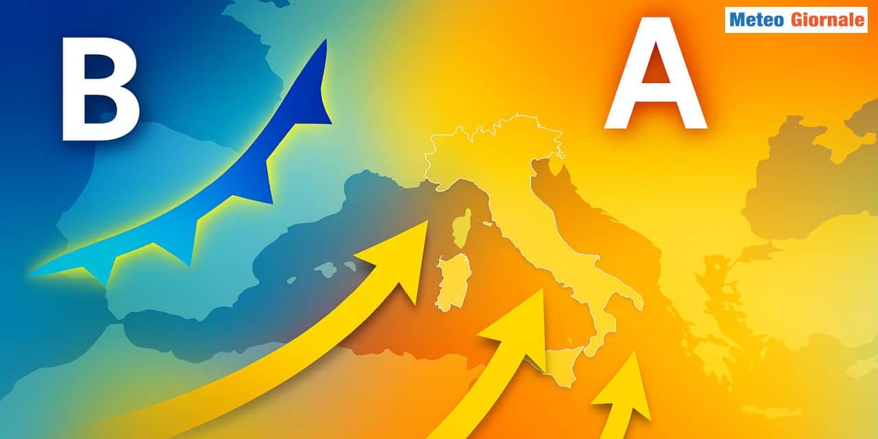 Avanzano le correnti atlantiche