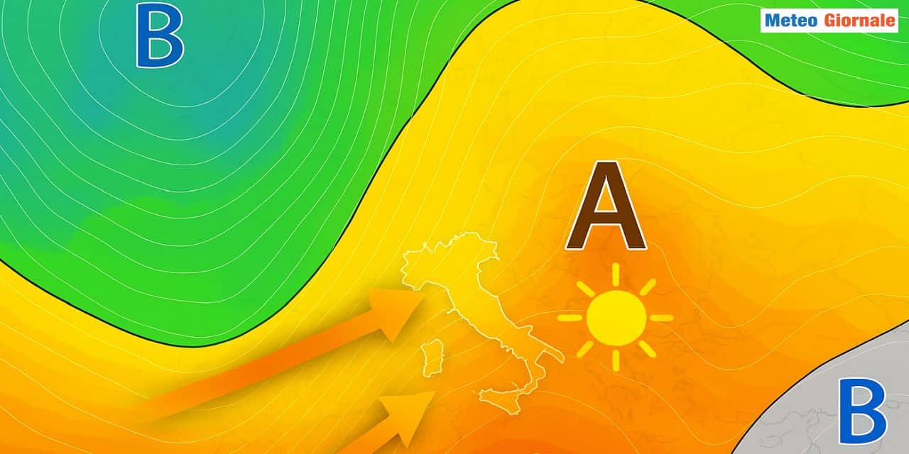 Ritorna l'alta pressione, ma poi il meteo volgerà verso un contesto più tipico per la stagione