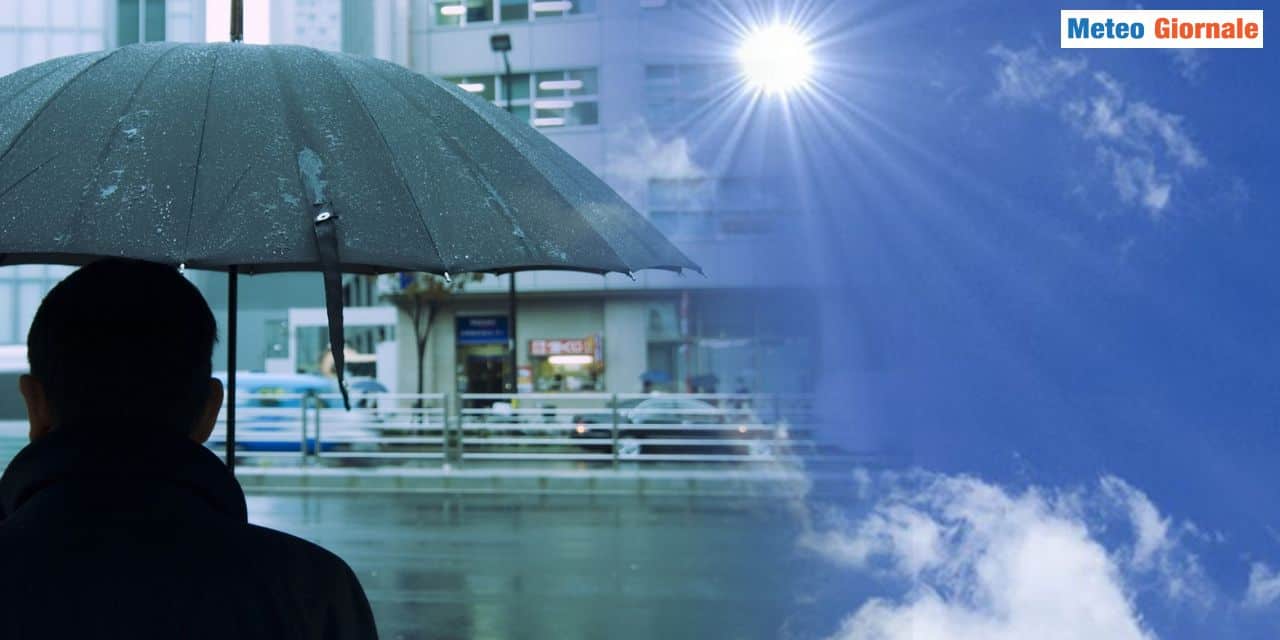 Parentesi autunnale, poi di nuovo bel tempo anticiclonico