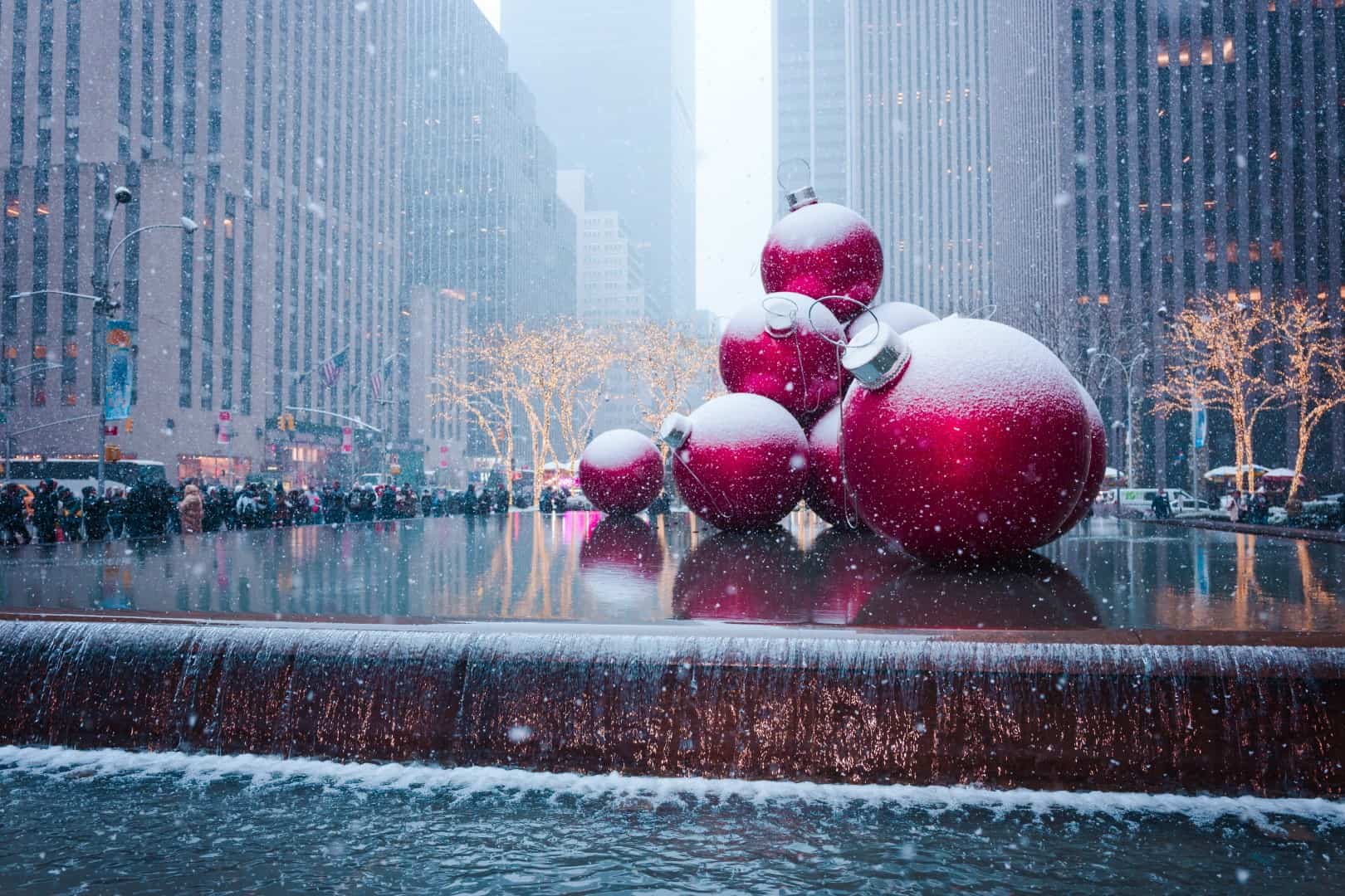 Viaggio natalizio a New York sotto la neve