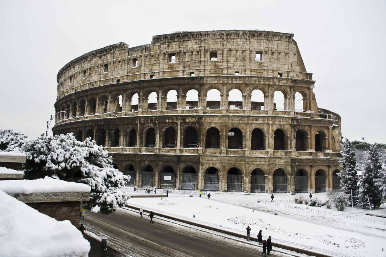Toma ed il LAZIO, il rischio neve città per città questo Inverno