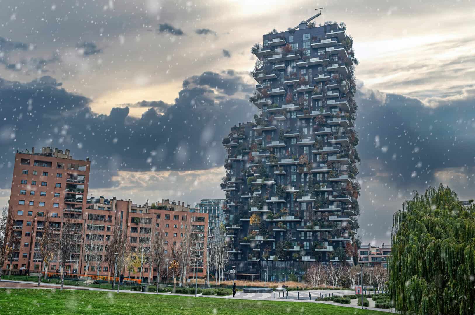 LOMBARDIA, il rischio neve invernale città per città