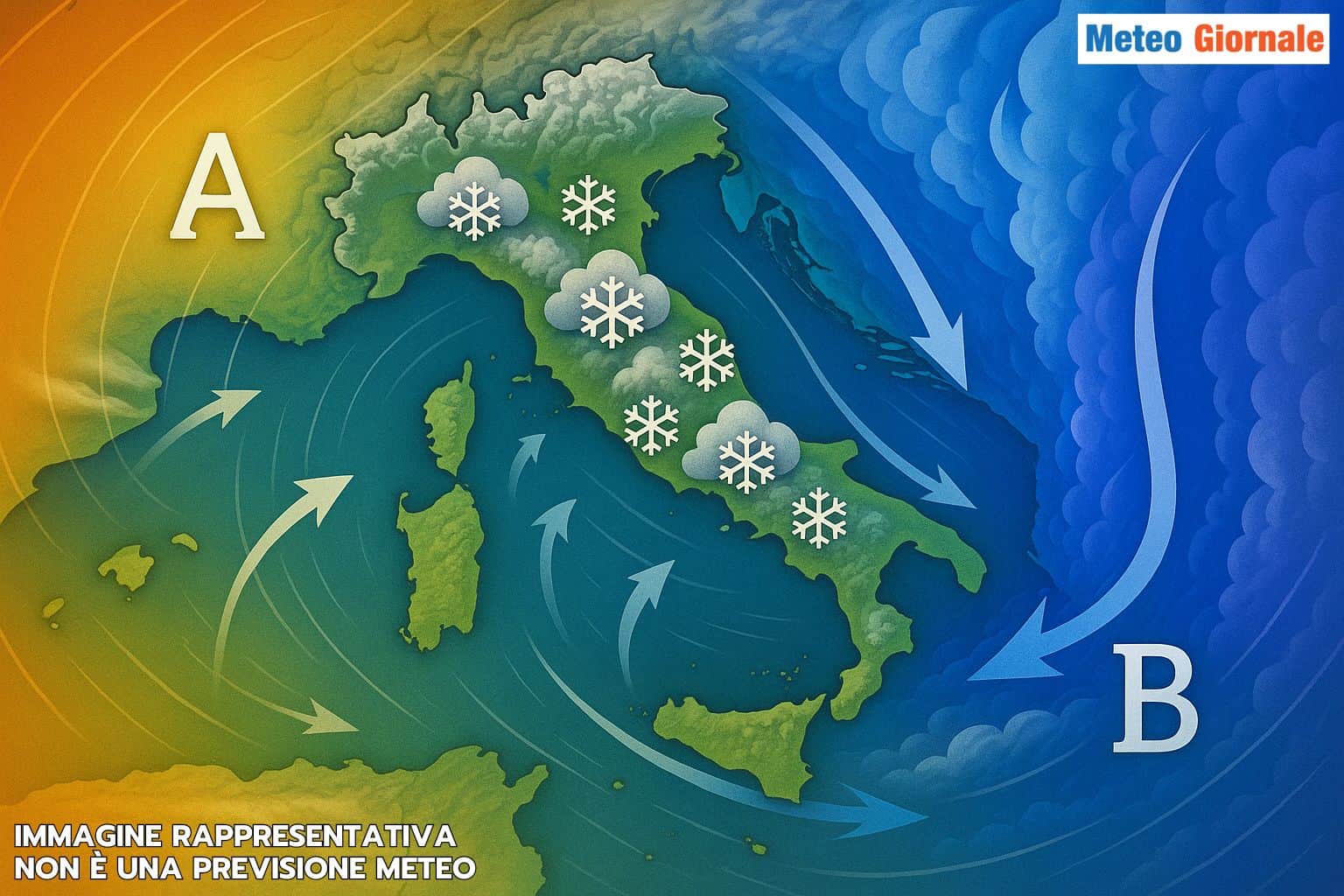Dicembre, il peggiore da 20 anni. Proiezioni meteo critiche, neve sino in pianura