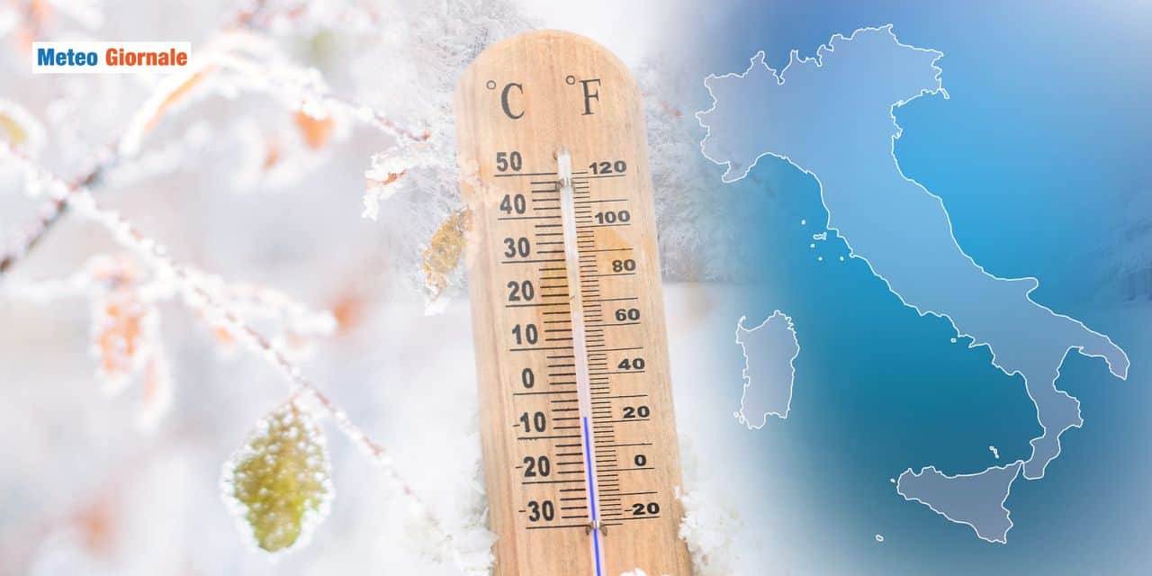 freddo sotto zero meteo 0611