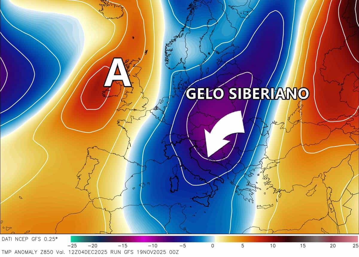 gelo in italia