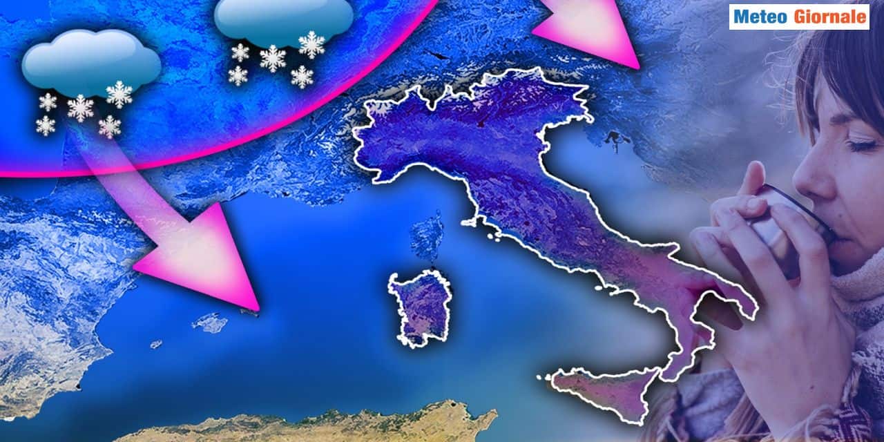 Passaggio brusco a condizioni invernali