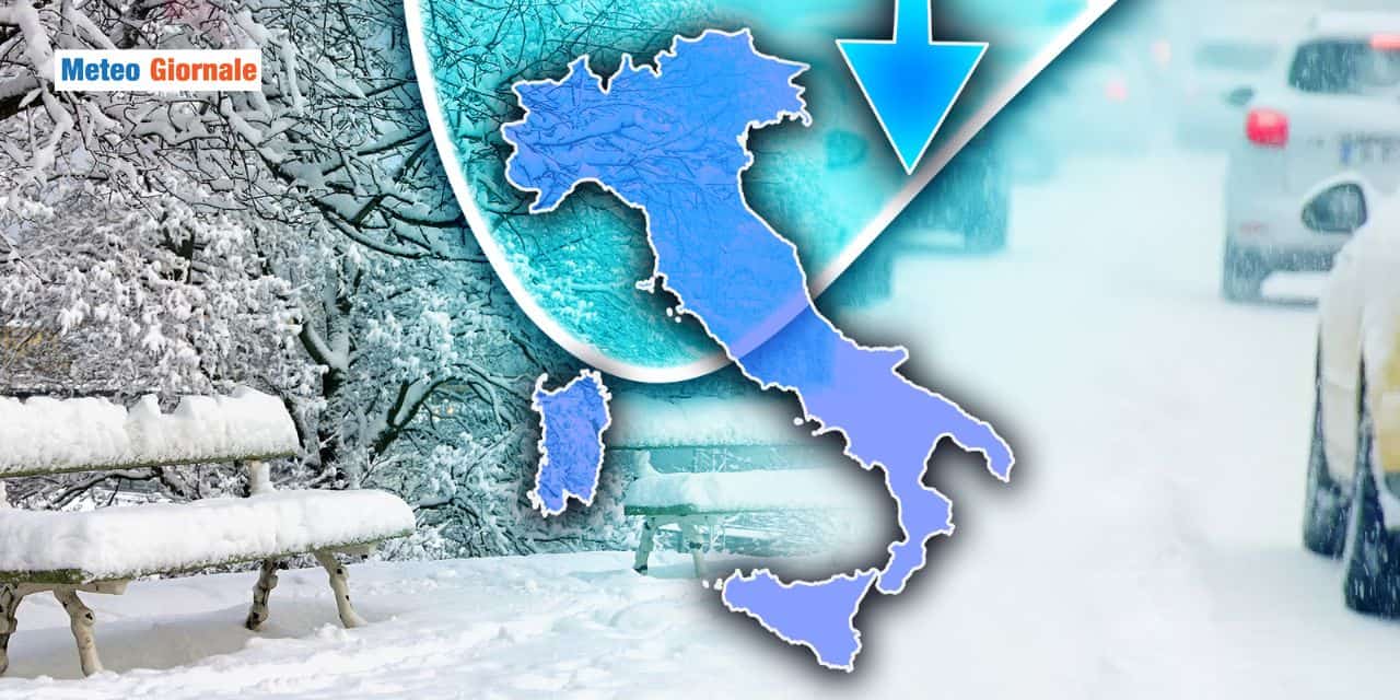 maltempo intenso freddo neve meteo 1511