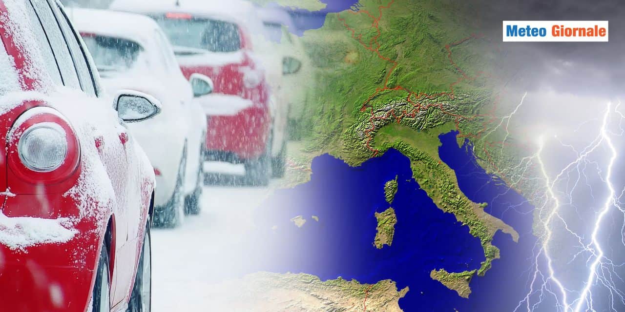 Piemonte e Lombardia, ritornano pioggia e NEVE