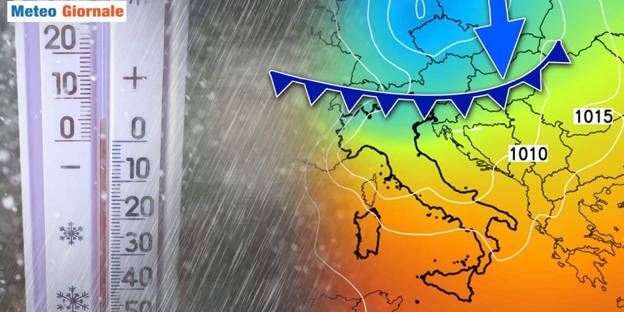 Dalla pioggia al primo freddo artico
